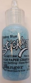 Stickles glitterlim Baby Blue 18 ml